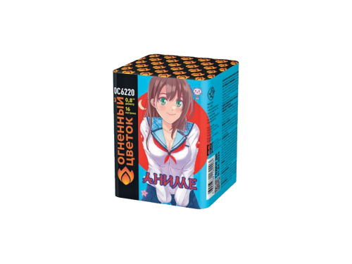 Купить батарею салютов Салют Аниме 16 залпов