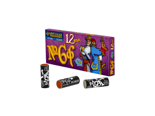 Купить Петарды, наземные и летающие фейерверки Петарды Корсар РП К-6 (упак.12 шт.)