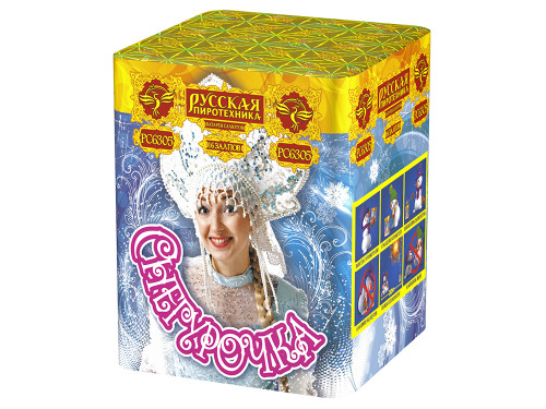 Купить батарею салютов Салют Снегурочка 16 залпов