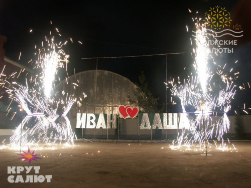 Купить Фейерверк шоу Огненная фигура Корона (вертушка)