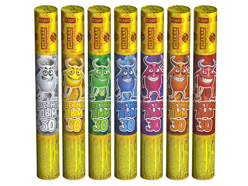 Купить Дымы, фаеры и факела Цветной дым синий 60 секунд