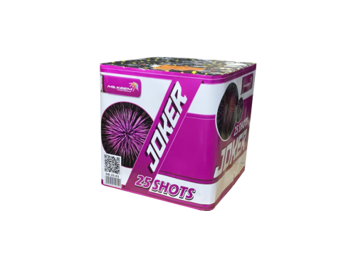 Купить батарею салютов Фейерверк JOKER 25 залпов