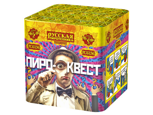 Купить батарею салютов Салют Пиро Квест 8 залпов