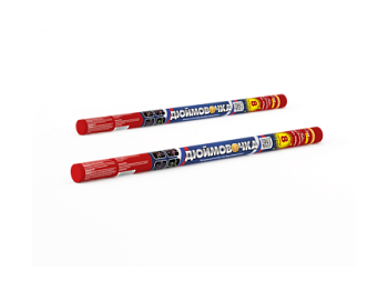 Римские свечи в интернет-магазине Крут Салют Римская свеча Дюймовочка 8 залпов (цена за 1 шт)