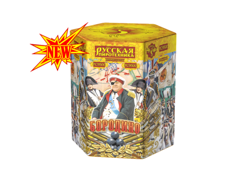 Купить батарею салютов Фейерверк Бородино 19 залпов