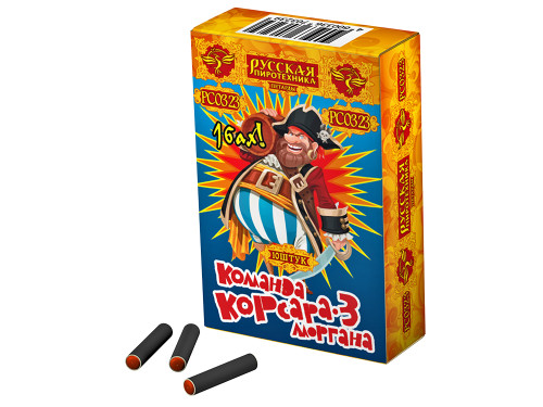 Купить Петарды, наземные и летающие фейерверки Петарды РП К-3 Корсар-3 (упак. 10 шт.)