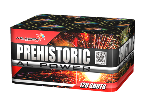 Купить батарею салютов Фейерверк PREHISTORIC 120 залпов