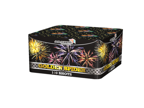 Купить батарею салютов Салют GOLDEN SPIDER 100 залпов