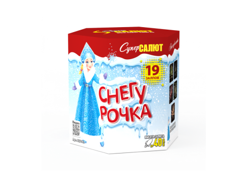 Купить батарею салютов Фейерверк Снегурочка 19 залпов