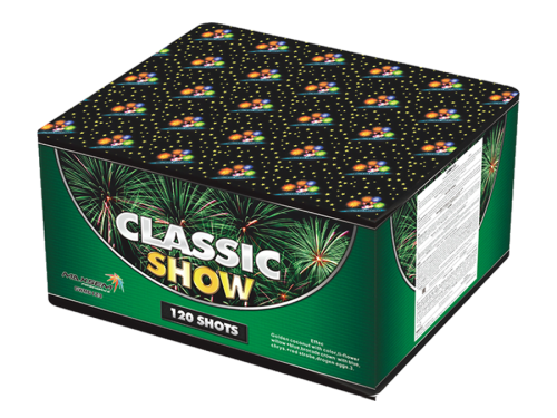 Купить батарею салютов Фейерверк CLASSIC SHOW 120 залпов