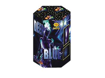 Батареи салютов в интернет-магазине Крут Салют Фейерверк DEEP BLUE 19 залпов