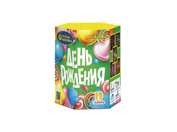 Батареи салютов в интернет-магазине Крут Салют Салют День Рождения 19 залпов