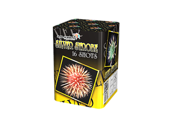 Батареи салютов в интернет-магазине Крут Салют Фейерверк SILVER STROBE 16 залпов
