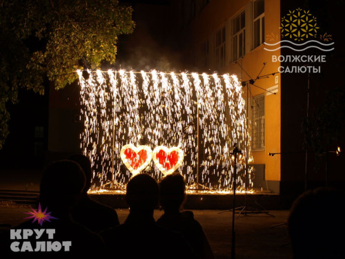 Купить Фейерверк шоу Огненный водопад – огнепад (цена за 1 метр)