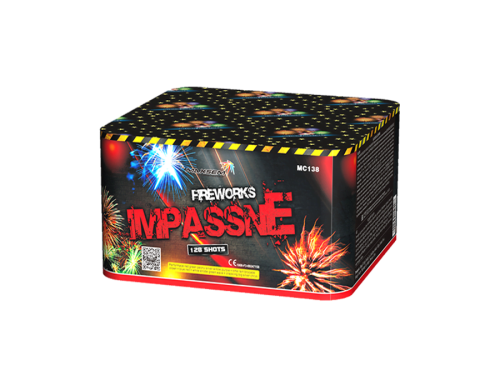 Купить батарею салютов Салют IMPASSNE 128 залпов