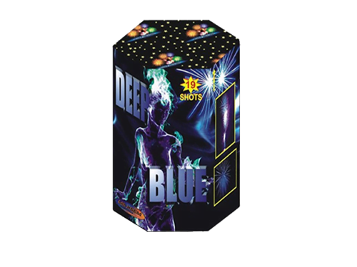 Купить батарею салютов Фейерверк DEEP BLUE 19 залпов
