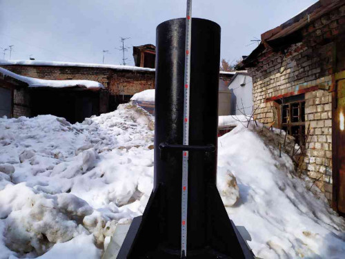 Купить Мортиры для запуска фейерверков Установка-мортира металл 8” (195мм) (двойное дно) для запуска фейерверка