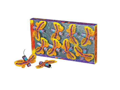Купить Петарды, наземные и летающие фейерверки Летающий фейерверк Волшебный мотылёк (упак.12шт.) цена за 1 шт.