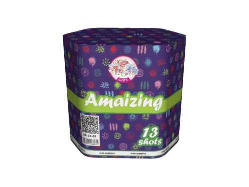 Купить батарею салютов Фейерверк AMAIZING 13 залпов