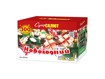 Батареи салютов в интернет-магазине Крут Салют Фейерверк Новогодний! 100 залпов