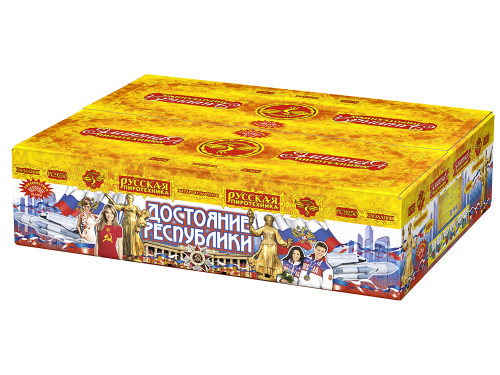 Купить батарею салютов Фейерверк Достояние Республики 378 залпов
