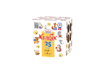 Батареи салютов в интернет-магазине Крут Салют Салют Колобок 25 залпов