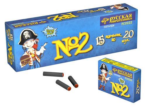 Купить Петарды, наземные и летающие фейерверки Петарды Корсар-2 РП (упак.20шт.)