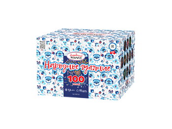 Батареи салютов в интернет-магазине Крут Салют Салют Народное гуляние 100 залпов