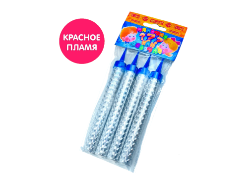 Купить Свечи в торт Фонтан настольный Гендер Пати "Мальчик или Девочка" (4 шт. в упак.)