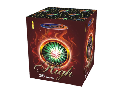 Купить батарею салютов Фейерверк HIGH 25 залпов