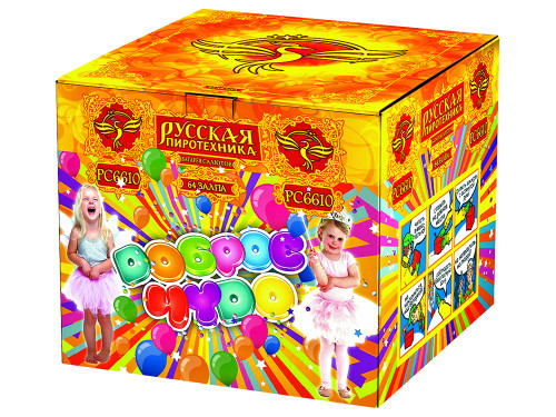 Купить батарею салютов Салют Доброе чудо 64 залпов