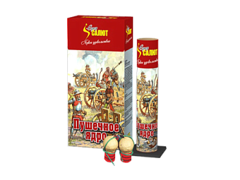 Фестивальные шары в интернет-магазине Крут Салют Фестивальные шары Пушечное ядро 6 залпов