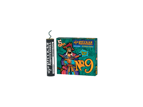 Купить Петарды, наземные и летающие фейерверки Петарды Корсар РП К-9 (цена за 1 шт)