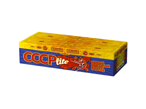 Купить батарею салютов Фейерверк СССР lite 288 залпов