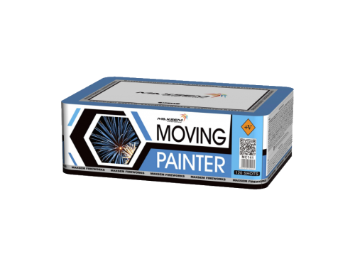 Купить батарею салютов Фейерверк MC141 MOVING PAINTER 120 залпов веерные эффекты